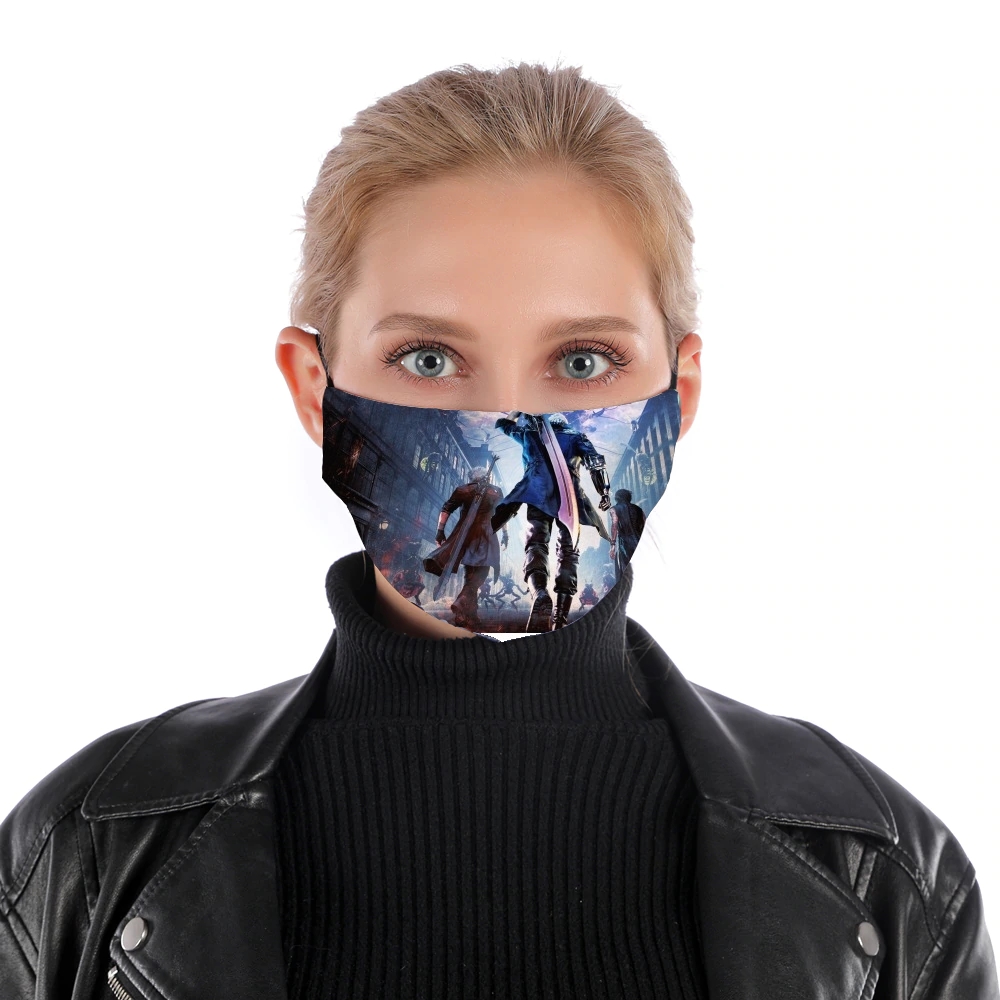  Devil may cry for Nose Mouth Mask