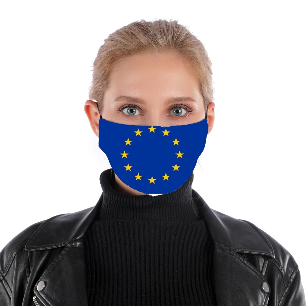  Europeen Flag for Nose Mouth Mask