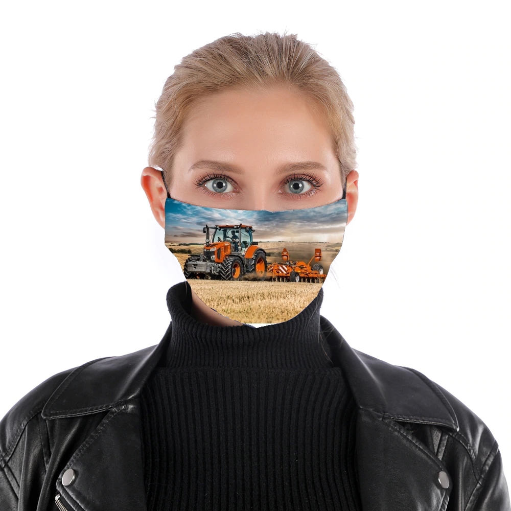  Farm tractor Kubota for Nose Mouth Mask