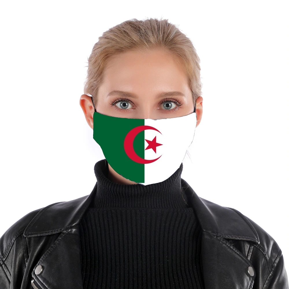  Flag Algeria for Nose Mouth Mask