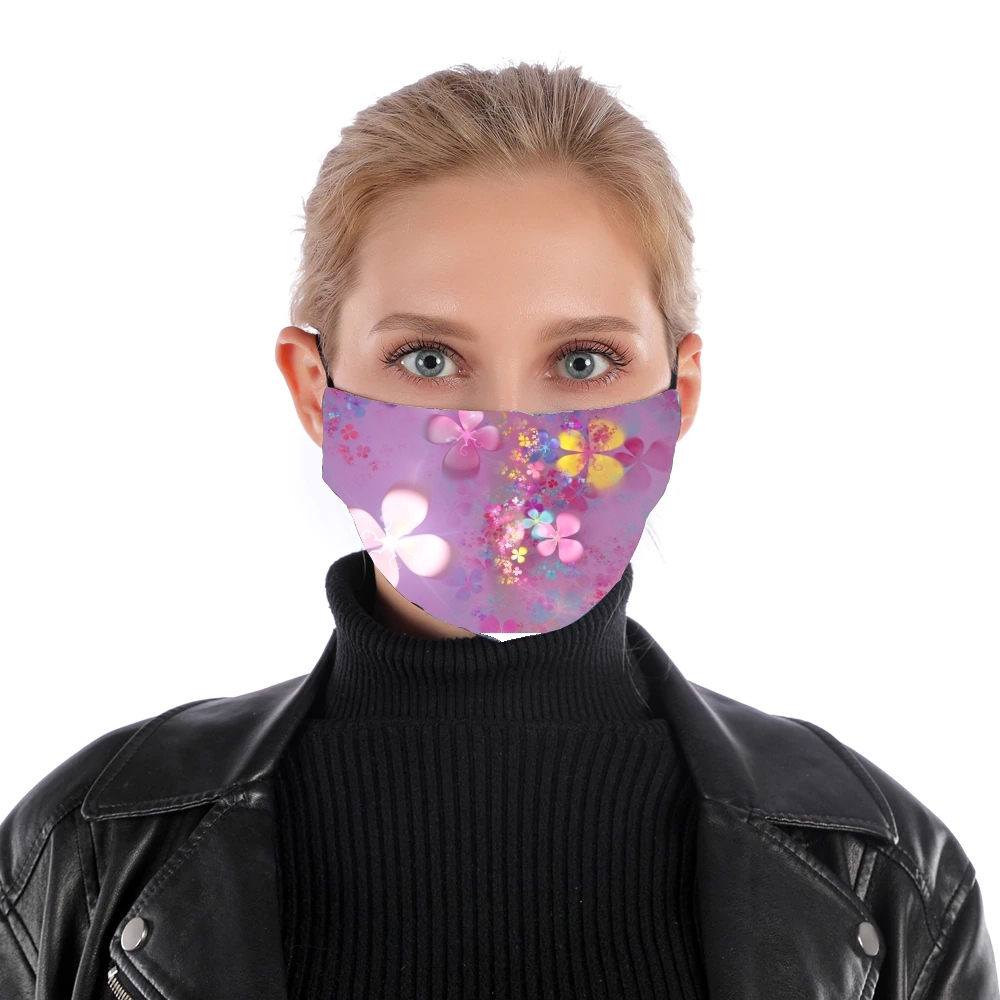  Flower Power for Nose Mouth Mask