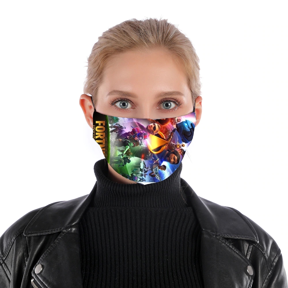  Fortnite Skin Omega Infinity War for Nose Mouth Mask