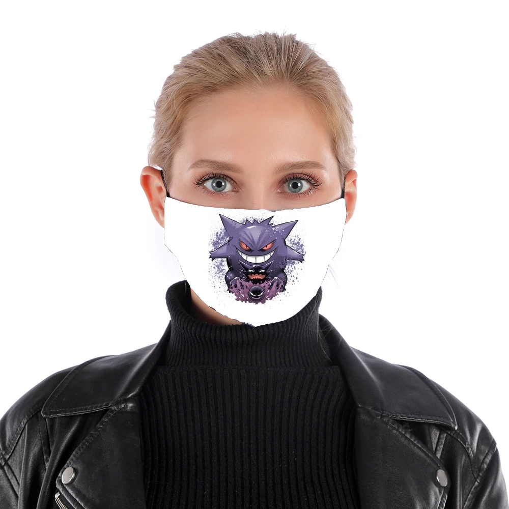  Gengar Evolution ectoplasma for Nose Mouth Mask