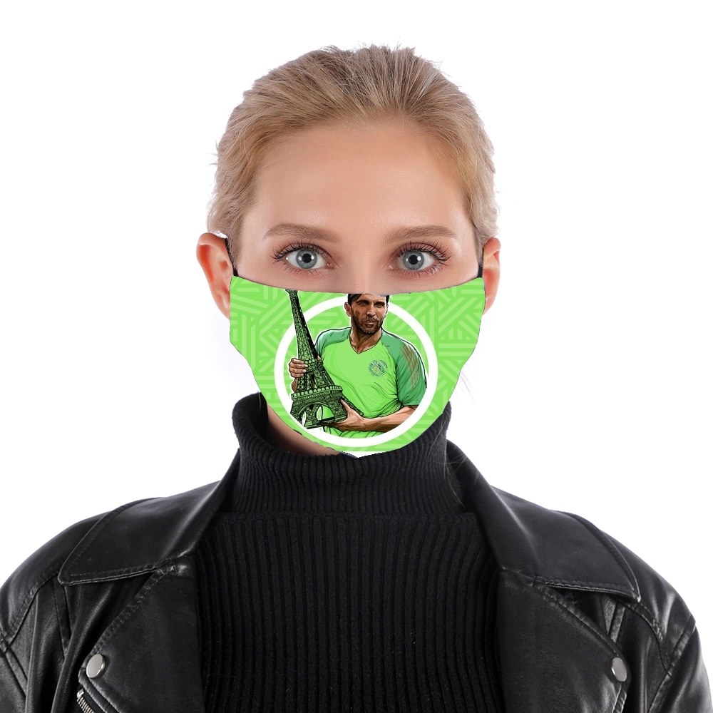  Gigi Goalkeeper Tour eiffel Paris for Nose Mouth Mask