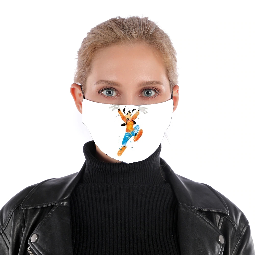  Goofy Art Watercolor for Nose Mouth Mask