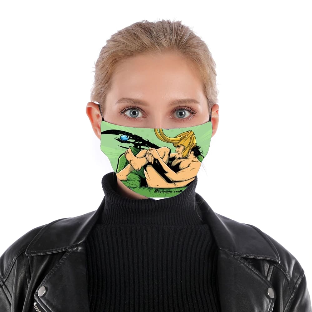  In the privacy of: Loki for Nose Mouth Mask