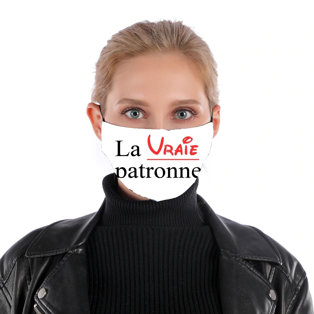  La vraie patronne for Nose Mouth Mask