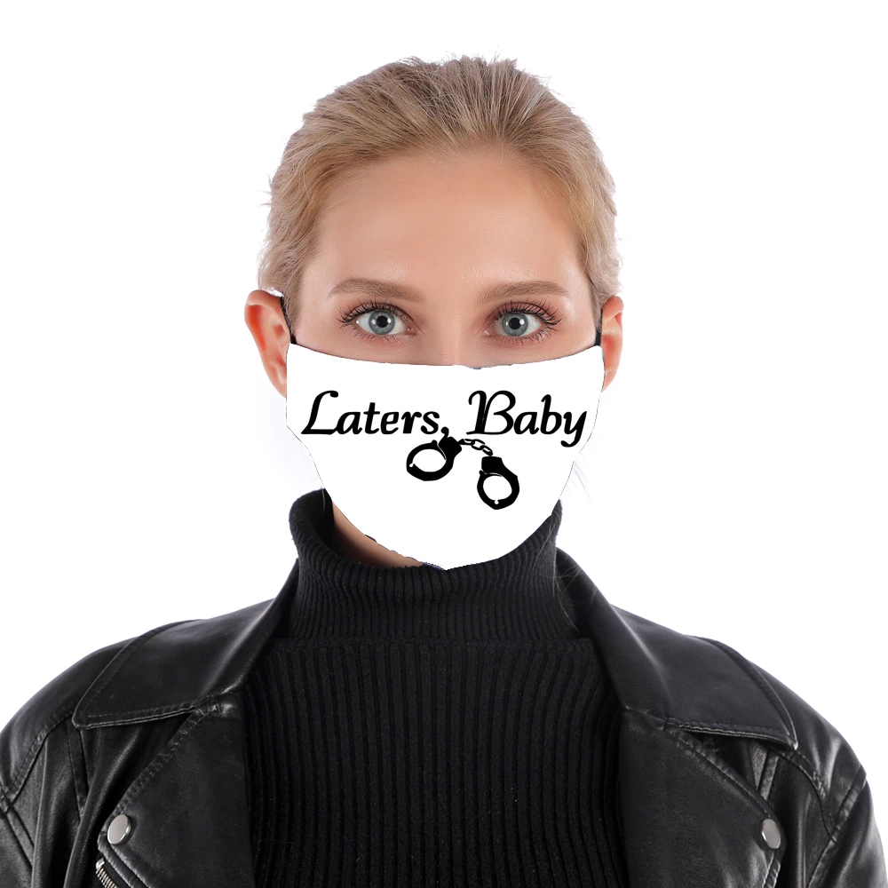  Laters Baby fifty shades of grey for Nose Mouth Mask