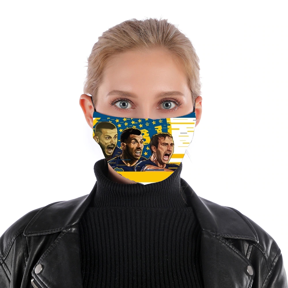  Libertadores Trio Bostero for Nose Mouth Mask