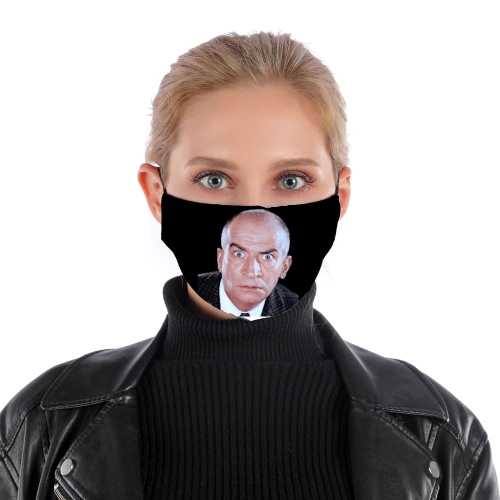  Louis de funes look you for Nose Mouth Mask