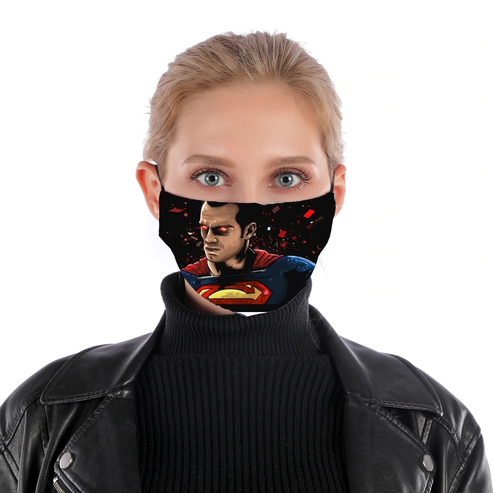  Man of Steel for Nose Mouth Mask