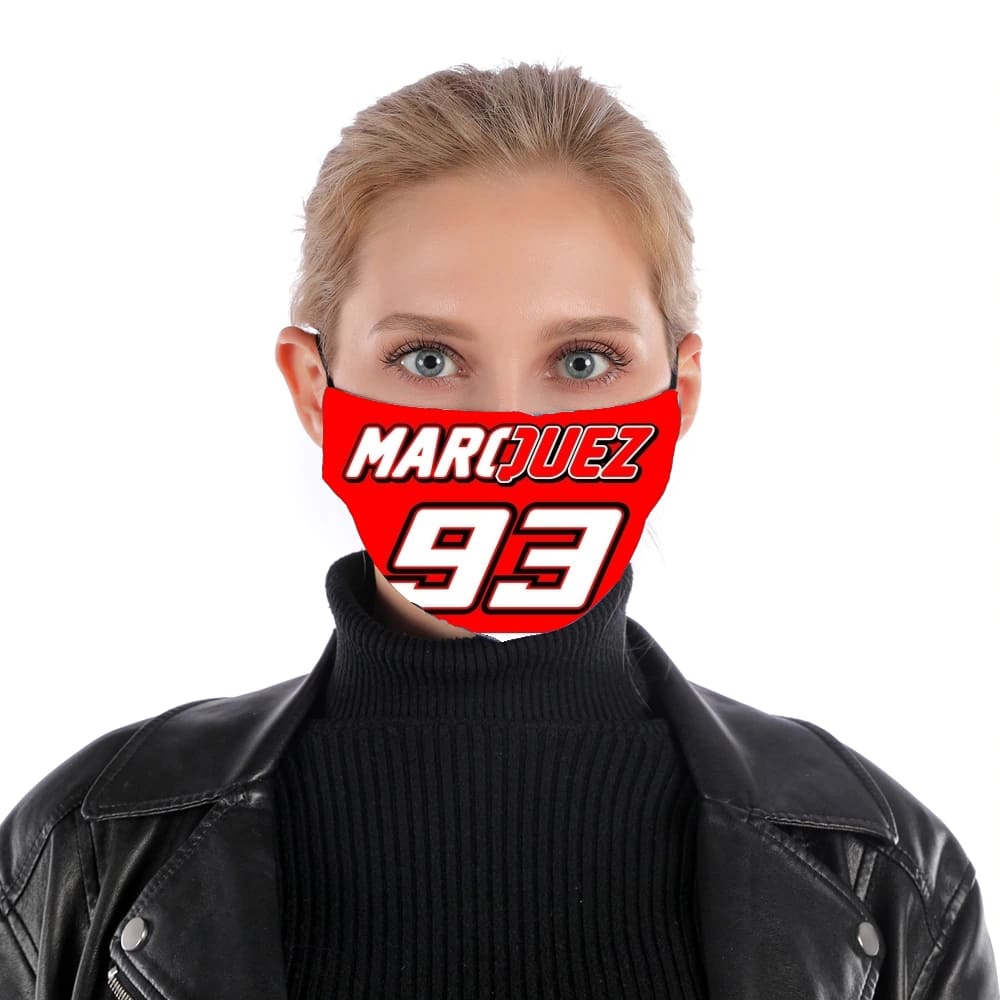  Marc marquez 93 Fan honda for Nose Mouth Mask