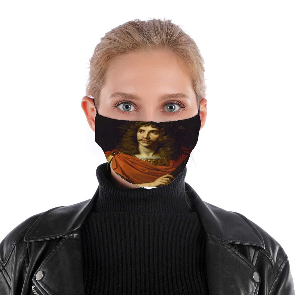  Moliere portrait for Nose Mouth Mask