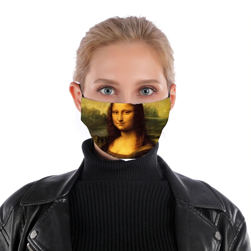  Mona Lisa for Nose Mouth Mask