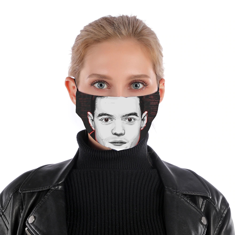  Mr.Robot for Nose Mouth Mask