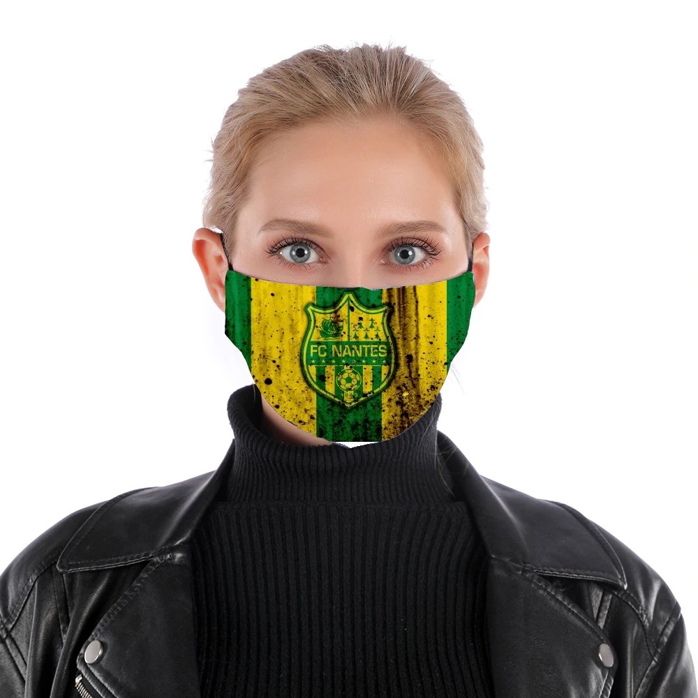  Nantes Football Club Maillot for Nose Mouth Mask
