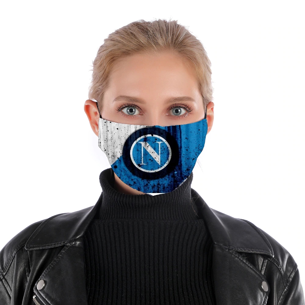 Napoli Football Home for Nose Mouth Mask