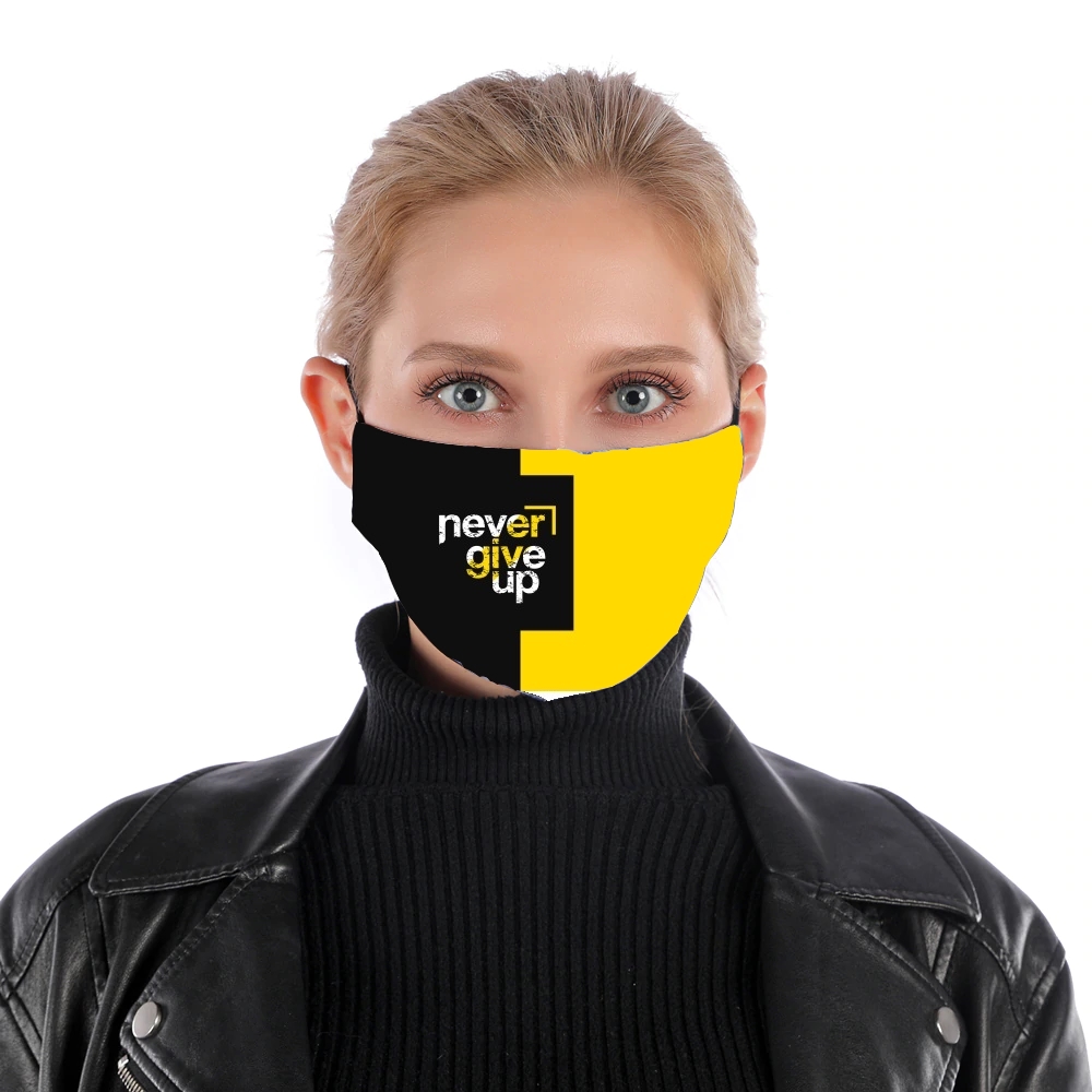  Never Give Up for Nose Mouth Mask