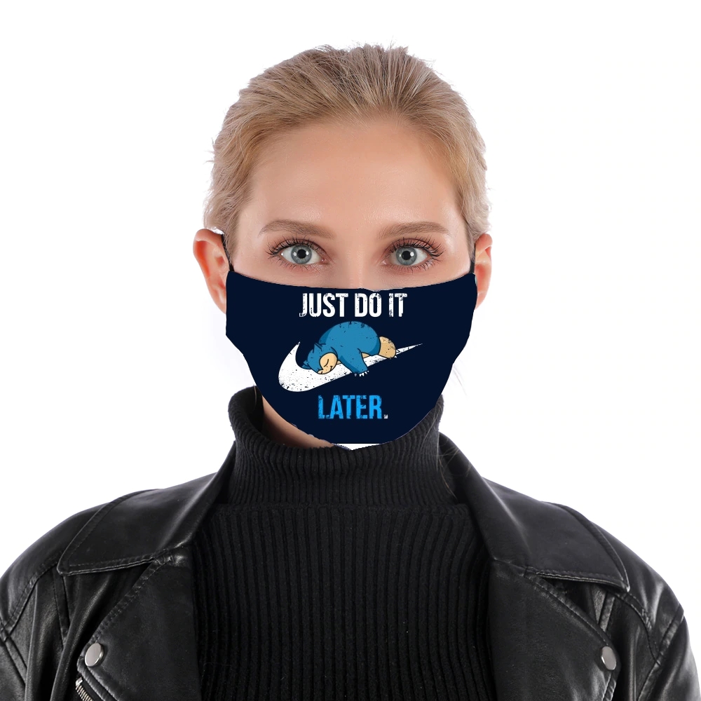  Nike Parody Just do it Late X Ronflex for Nose Mouth Mask