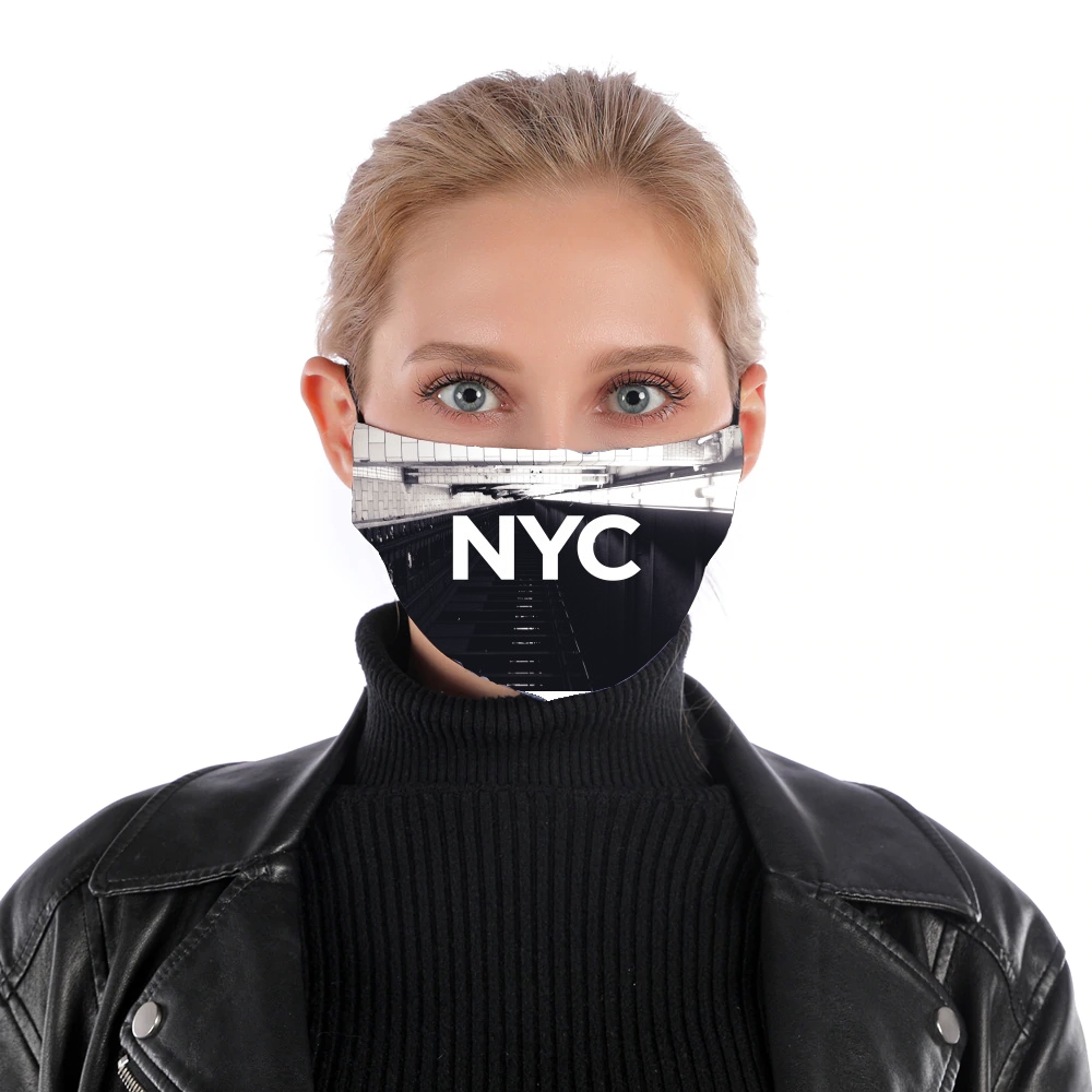  NYC Basic Subway for Nose Mouth Mask