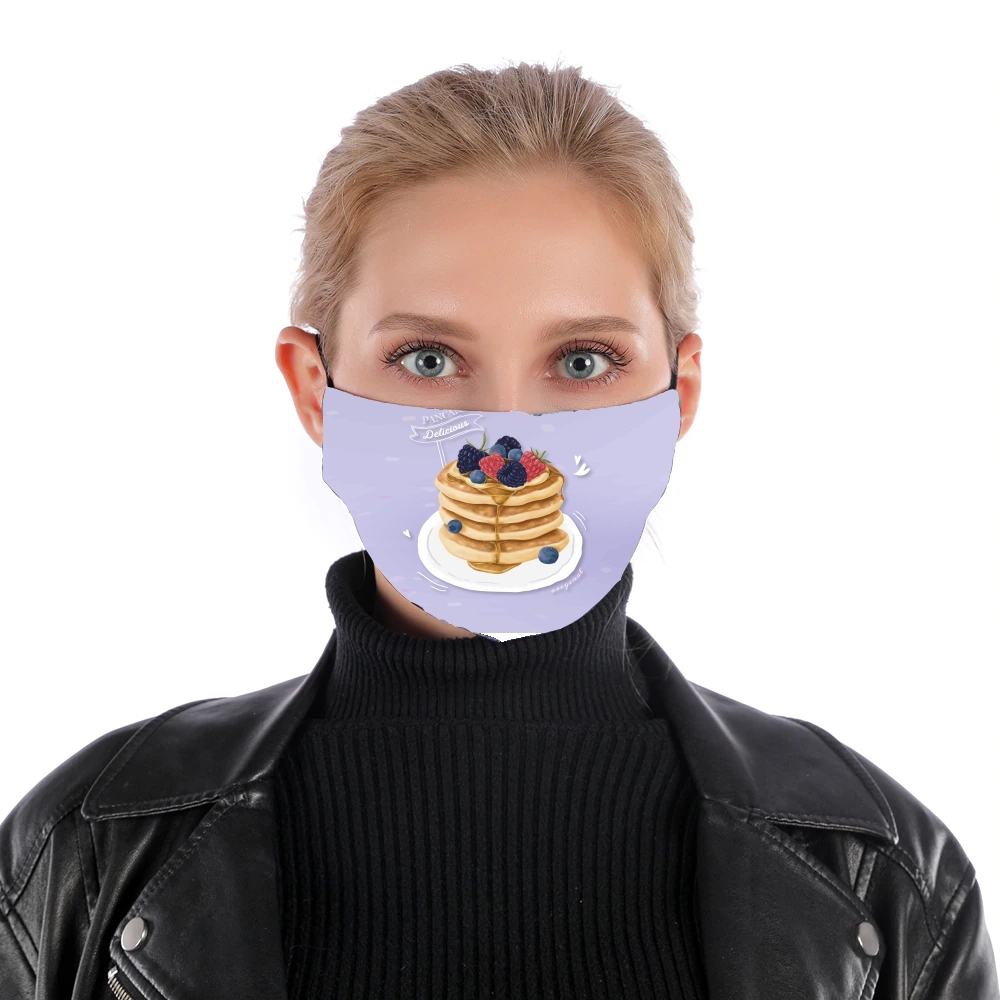  Pancakes so Yummy for Nose Mouth Mask