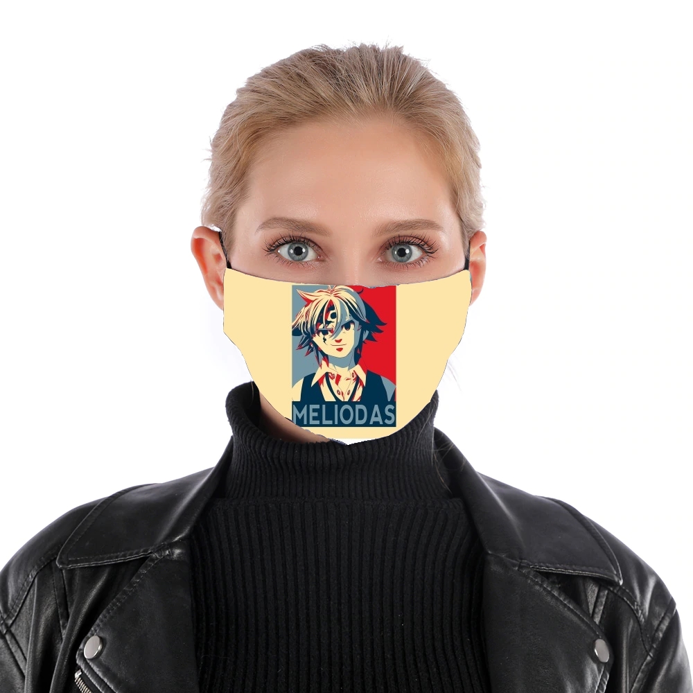  Propaganda Meliodas Demon Tatoo for Nose Mouth Mask