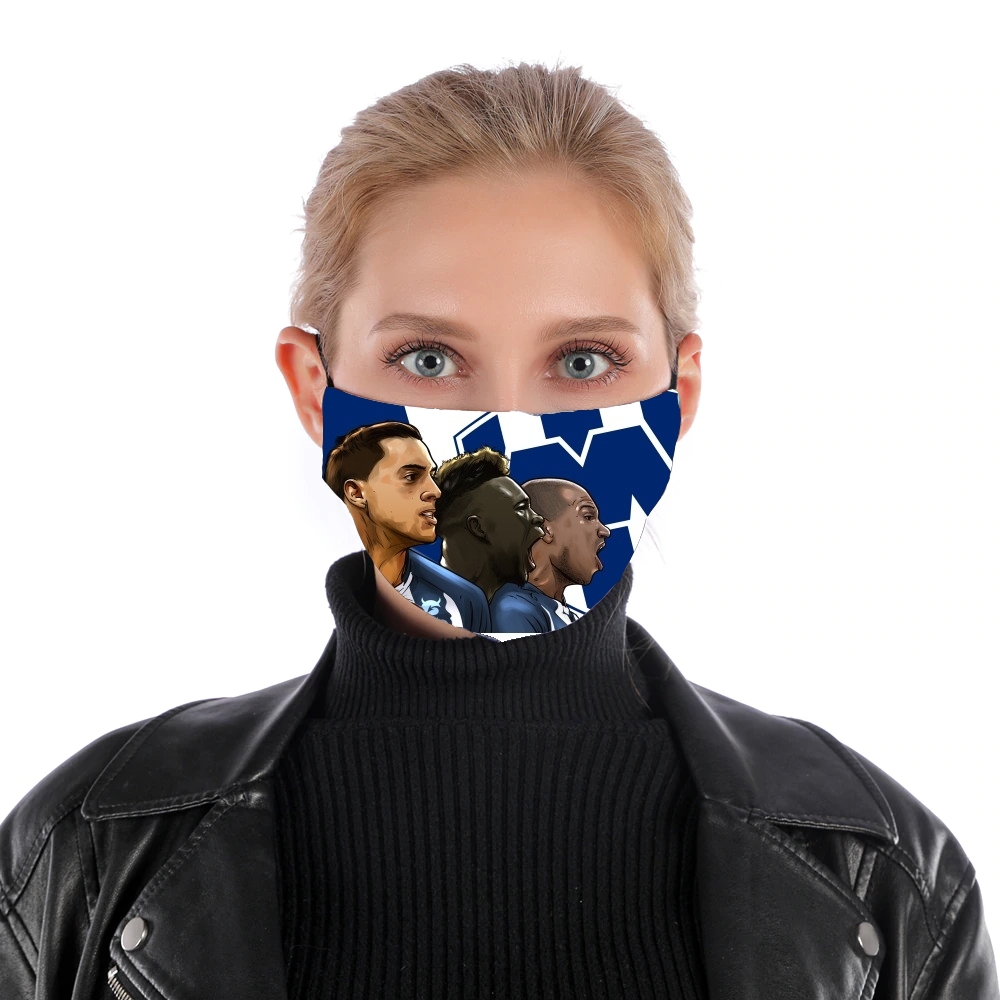  Rayados Tridente for Nose Mouth Mask
