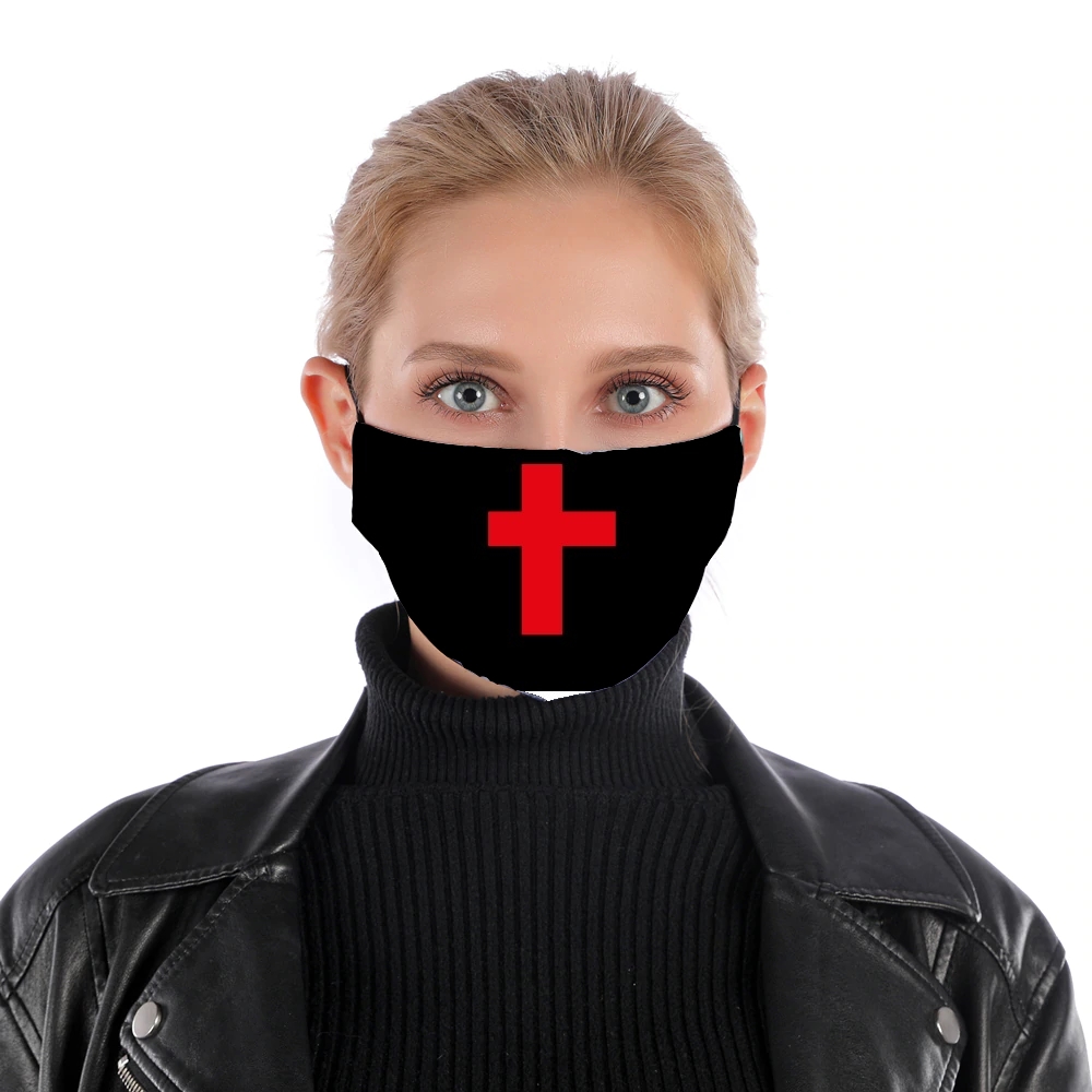  Red Cross Peace for Nose Mouth Mask