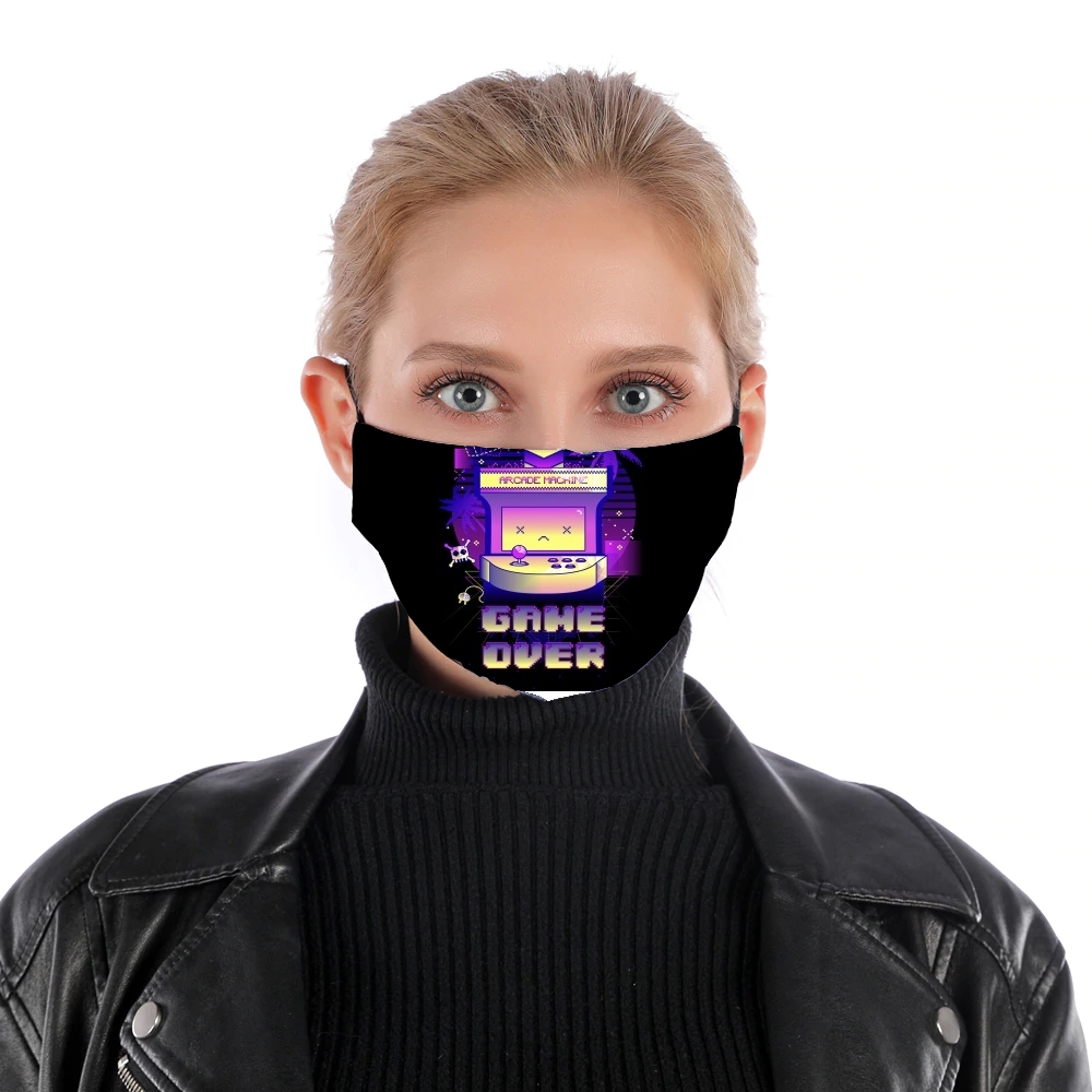  Retro Game Over for Nose Mouth Mask