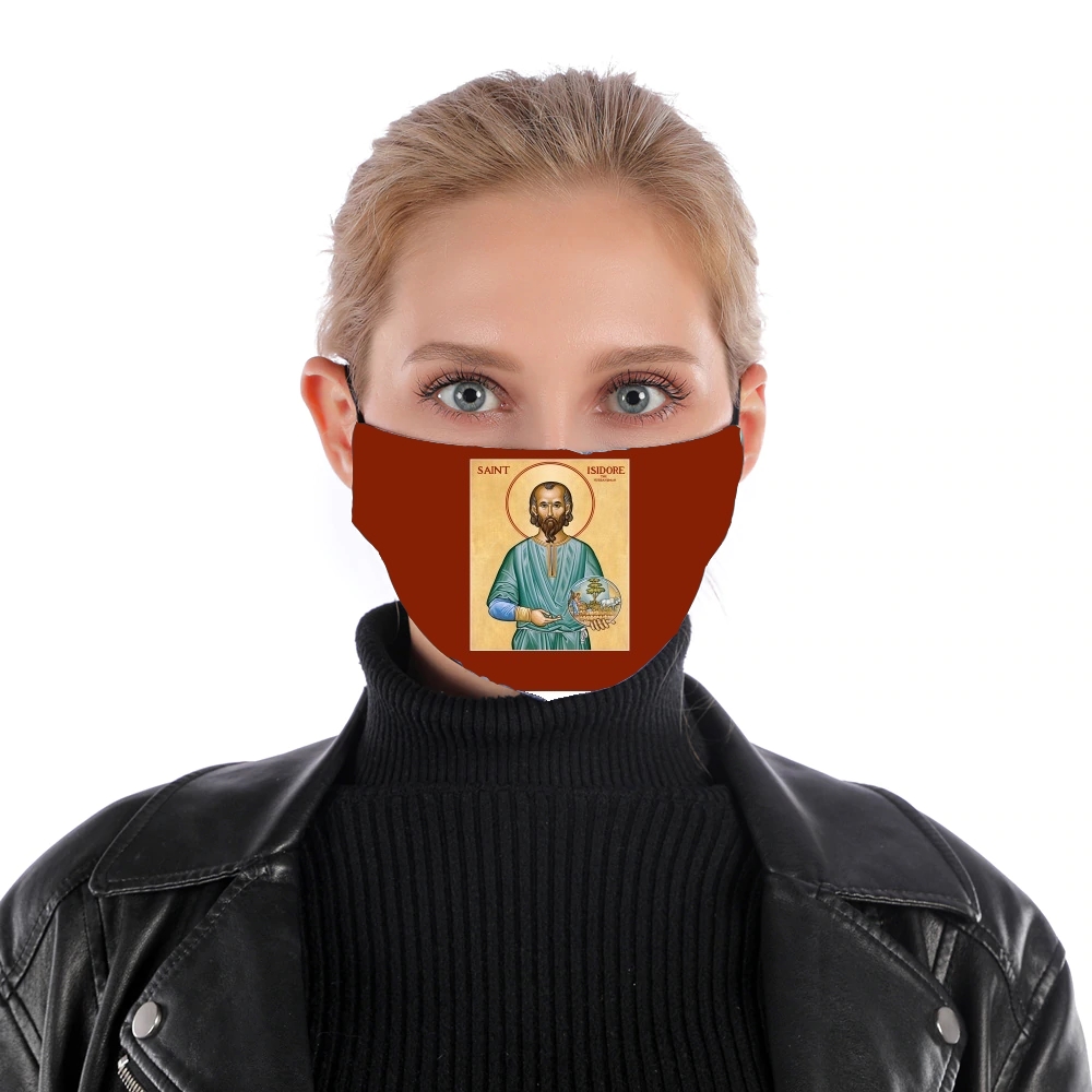  Saint Isidore for Nose Mouth Mask