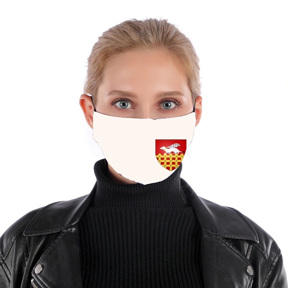  Saint Malo Blason for Nose Mouth Mask
