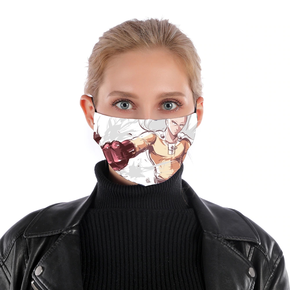  Saitama fanart for Nose Mouth Mask