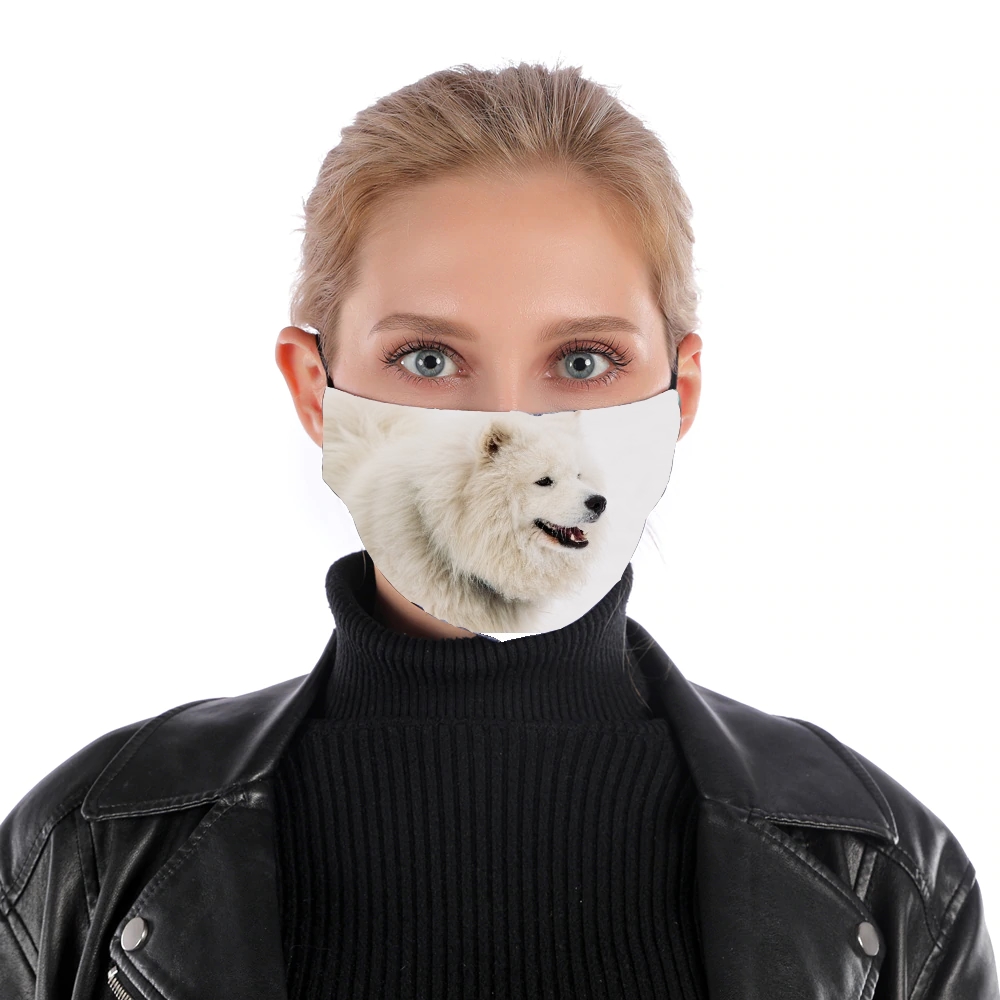  samoyede dog for Nose Mouth Mask