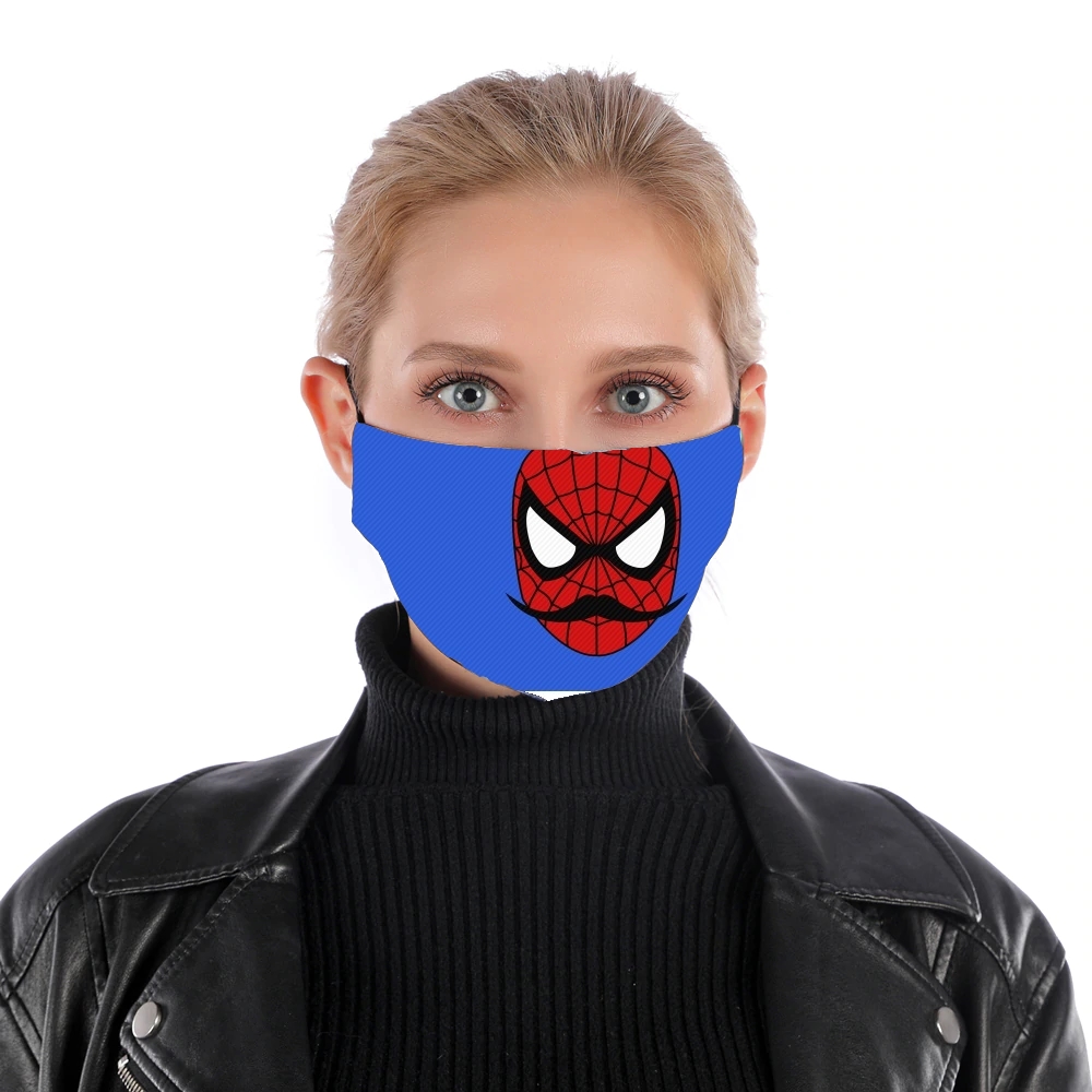 Spider Stache for Nose Mouth Mask