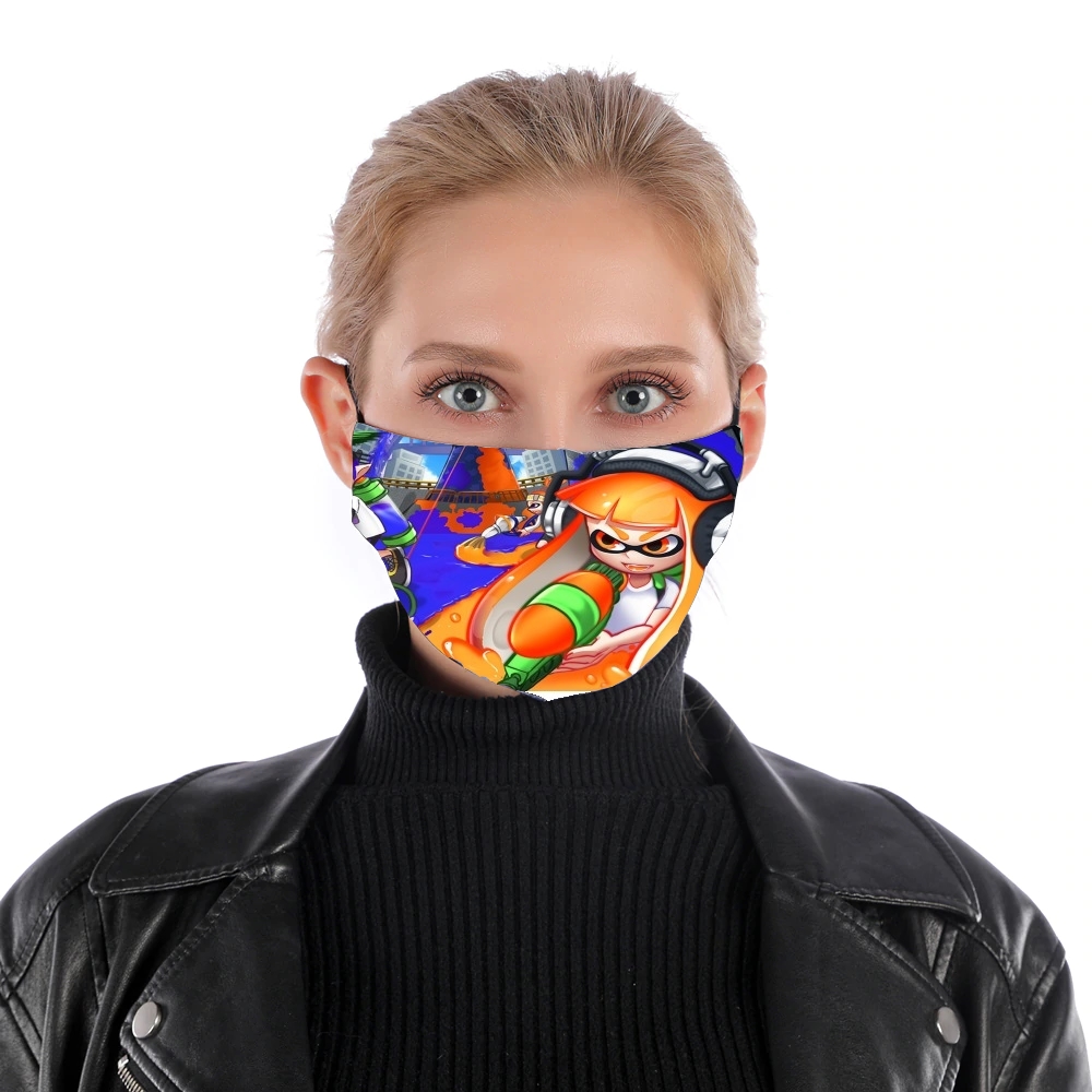  Splatoon for Nose Mouth Mask