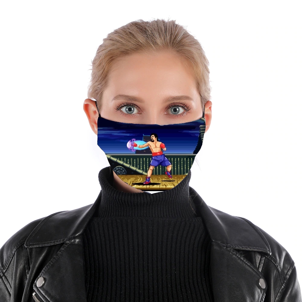  Street Pacman Fighter Pacquiao for Nose Mouth Mask