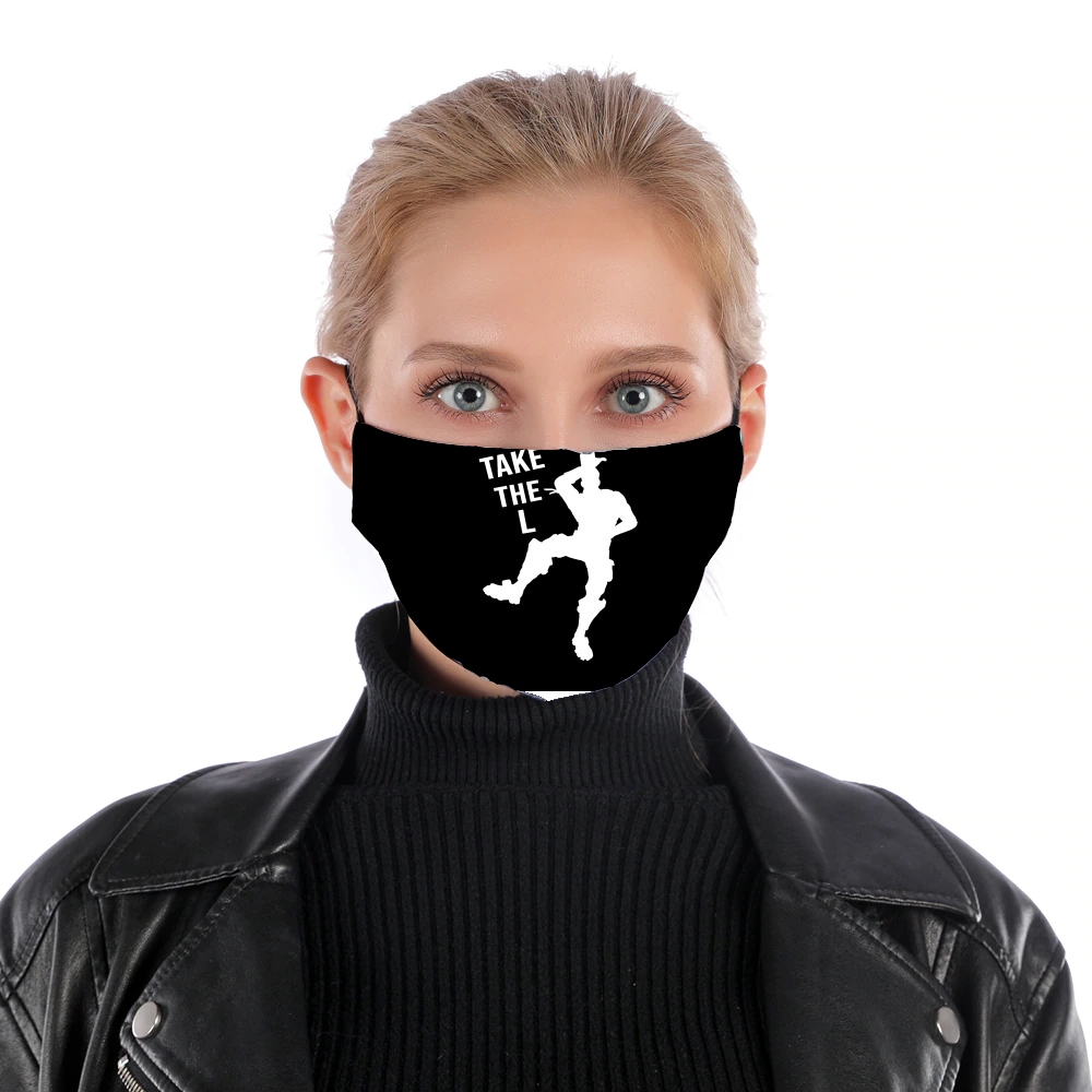 Take The L Fortnite Celebration Griezmann for Nose Mouth Mask
