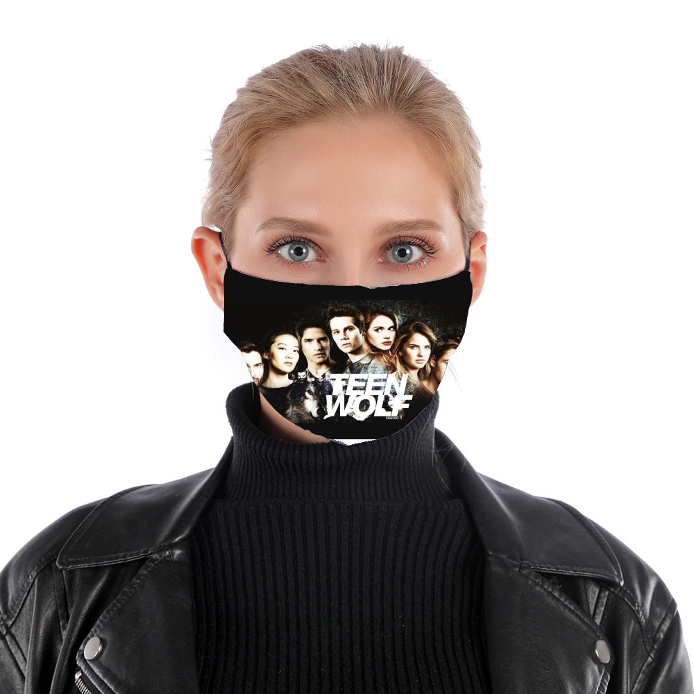  Teen Wolf for Nose Mouth Mask