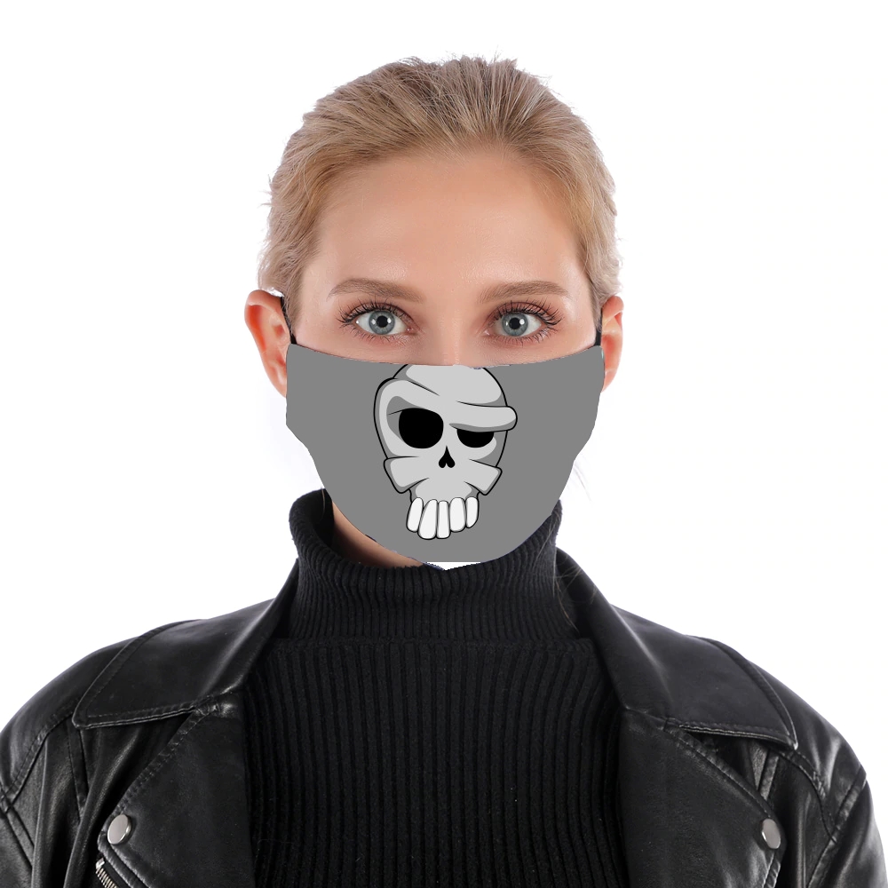  Toon Skull for Nose Mouth Mask