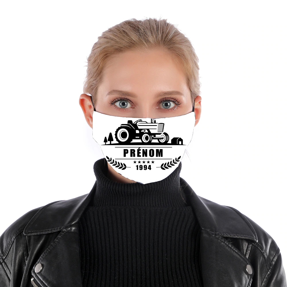  Tractor Logo Natural custom Name Tag for Nose Mouth Mask