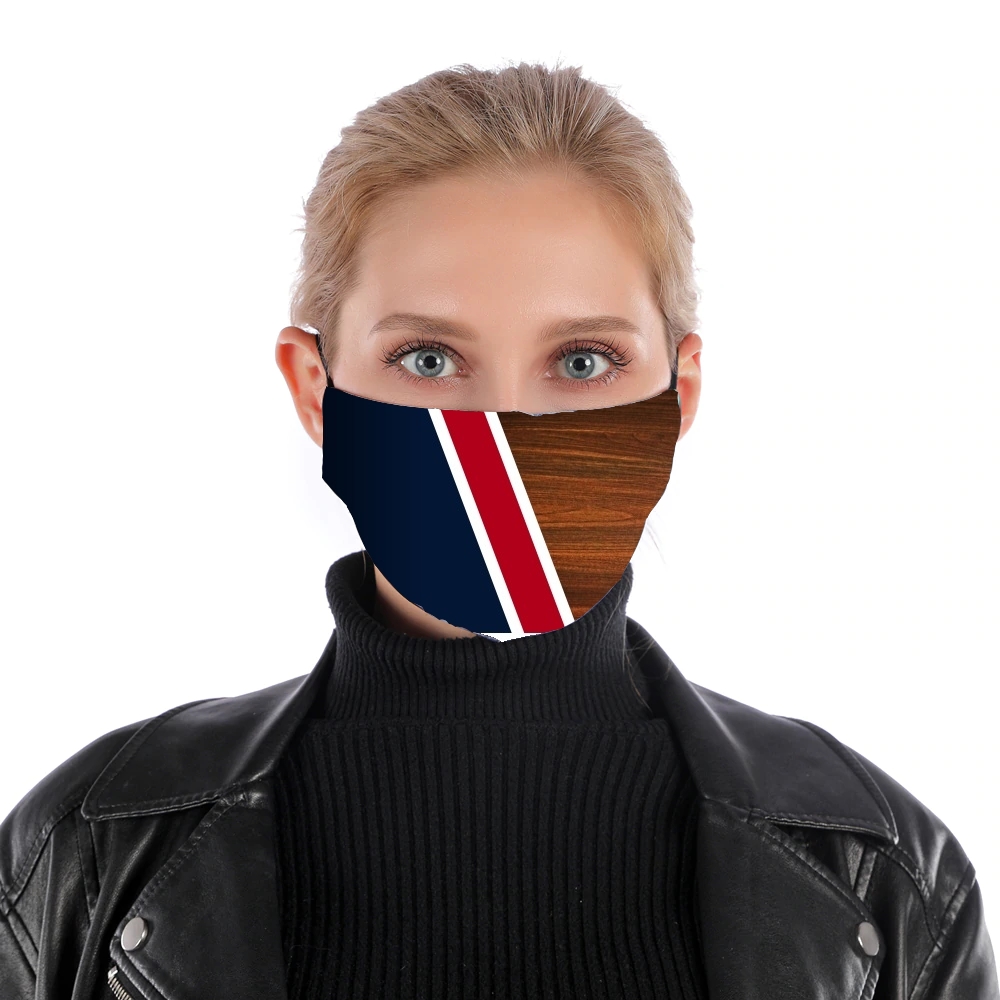  Wooden New England for Nose Mouth Mask