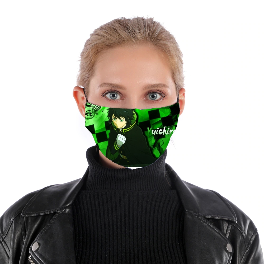  yuichiro green for Nose Mouth Mask