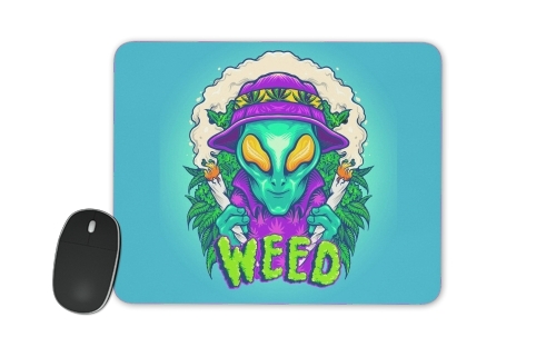  Alien smoking cannabis cbd for Mousepad