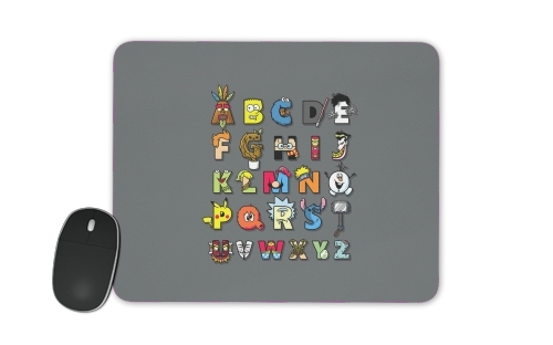  Alphabet Geek for Mousepad