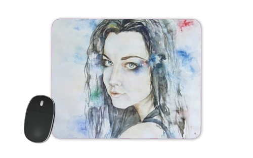  Amy Lee Evanescence watercolor art for Mousepad