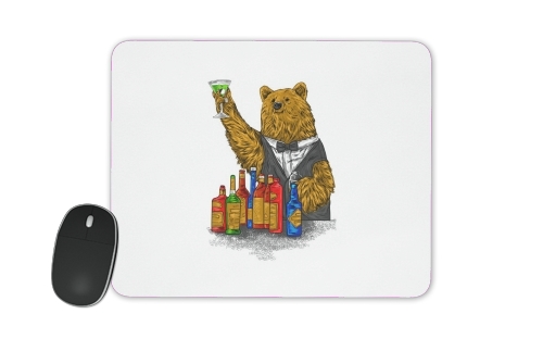  Bartender Bear for Mousepad