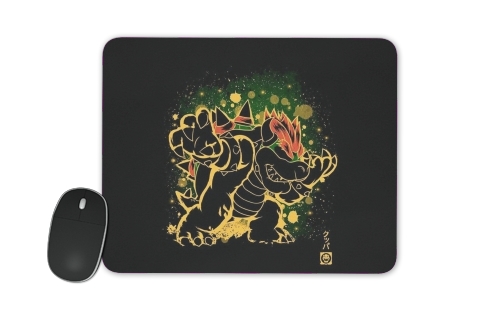  Bowser Abstract Art for Mousepad