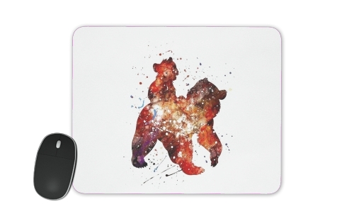  Brother Bear Watercolor for Mousepad