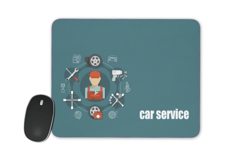  Car Service Logo for Mousepad