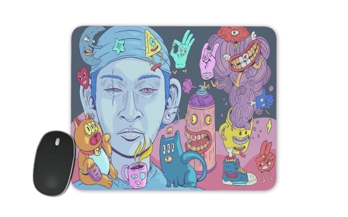  Colorful and creepy creatures for Mousepad